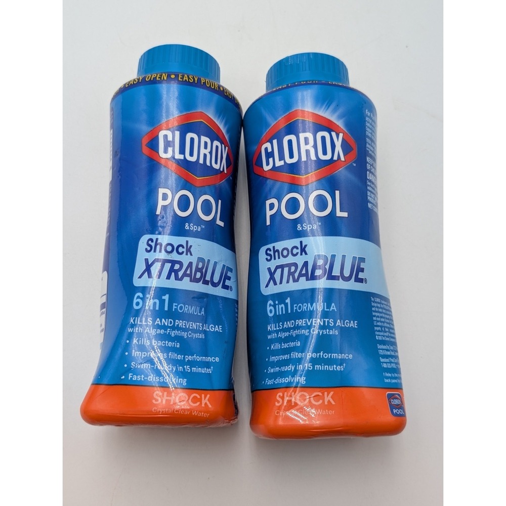 2x Clorox 36020CLX Shock Xtrablue Poo l Che mical..